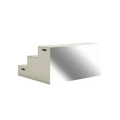 画像 Fixa scenmodul Idun 3 steg B120 med spegel