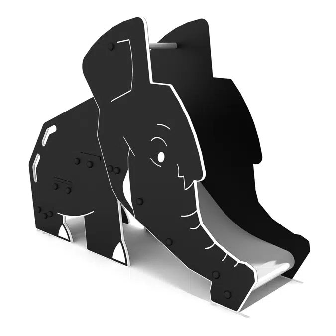 SOLO Elephant slide with HPL-platforms