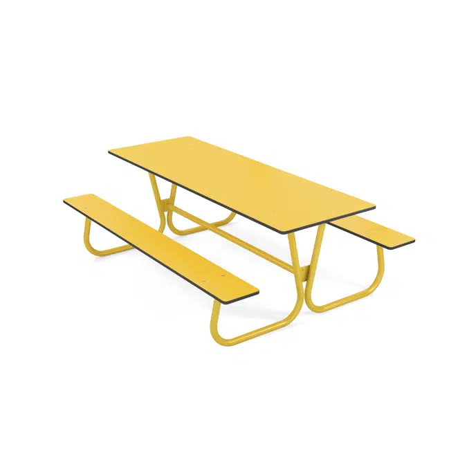 Rörvik picknickbord kompaktlaminat 200x70 H70 cm