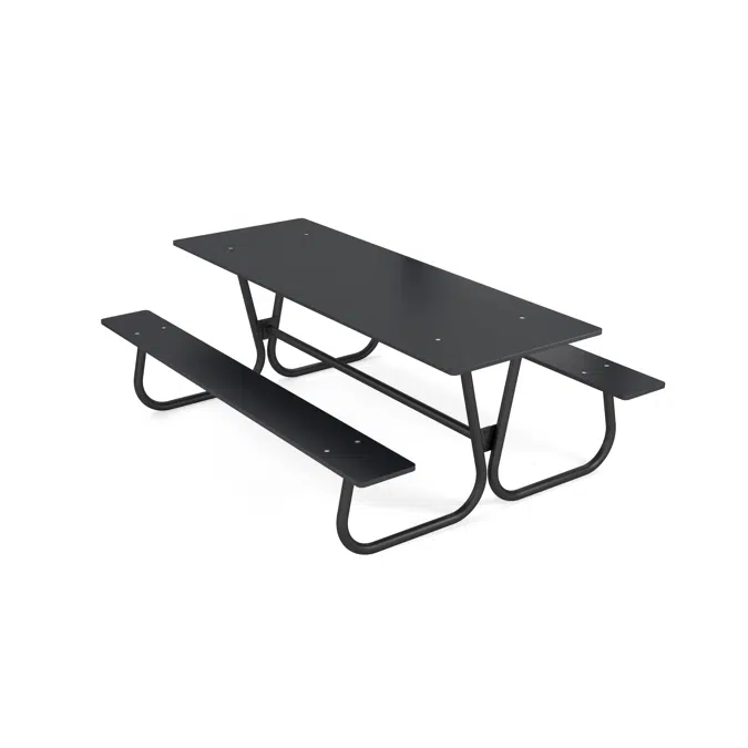 Rörvik picknickbord kompaktlaminat 200x70 H70 cm