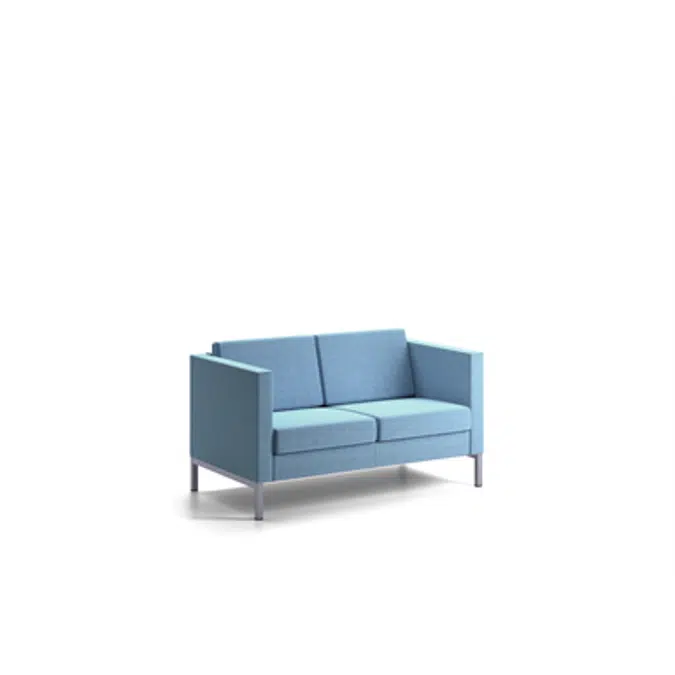 Sofa Platinum 2-seat incl fabric