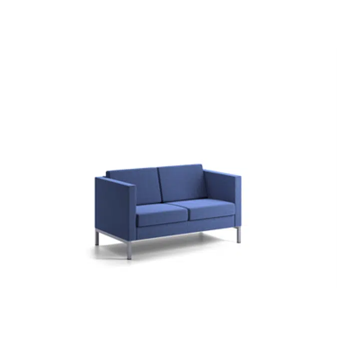 Sofa Platinum 2-seat incl fabric