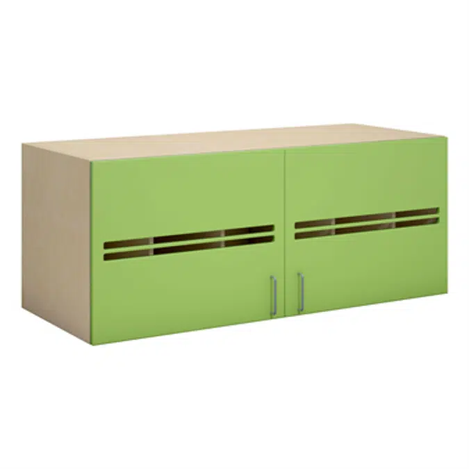 Norden bed linen cabinet B150xD60xH60 birch