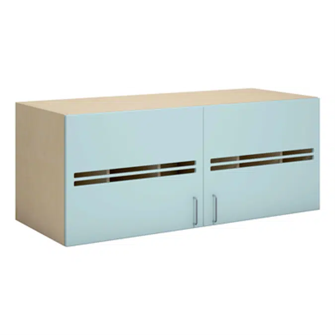 Norden bed linen cabinet B150xD60xH60 birch