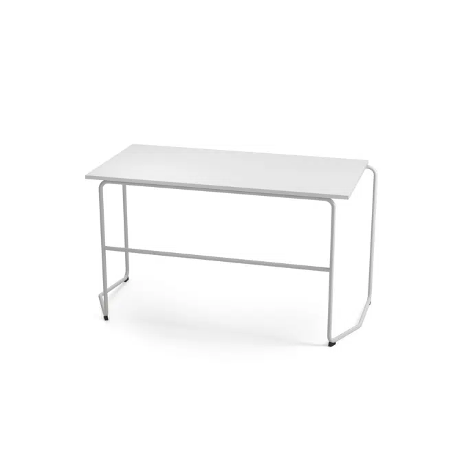 Bord Fay HT 120x60 cm vitt stativ