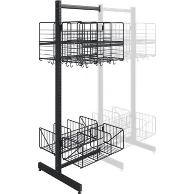 Wille 3-tray freestanding Add-on section
