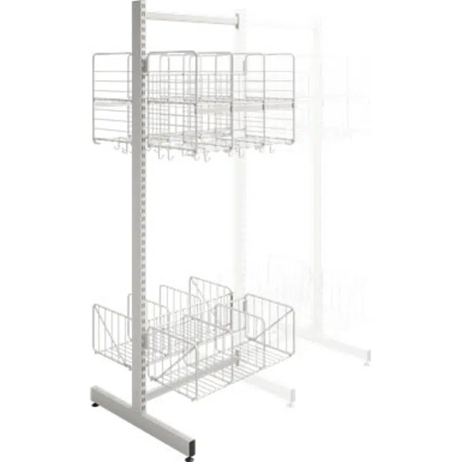 Wille 3-tray freestanding Add-on section