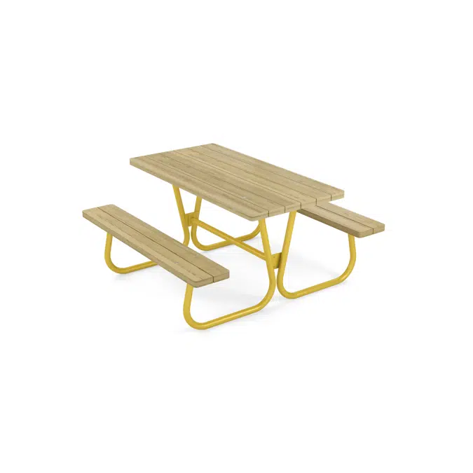 Rörvik picknickbord furu 140x70 H72 cm
