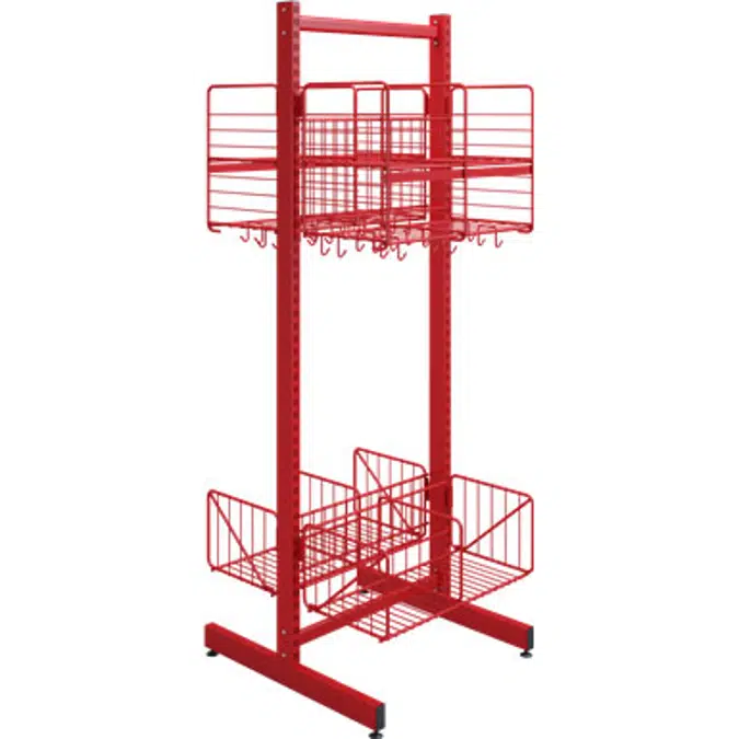 Wille 2-tray freestanding