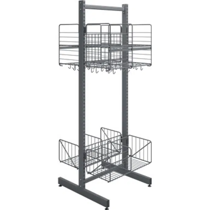 Wille 2-tray freestanding