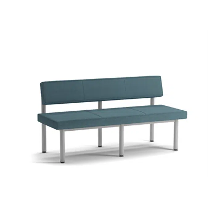 Station sofa 3-pers, inkl. stof