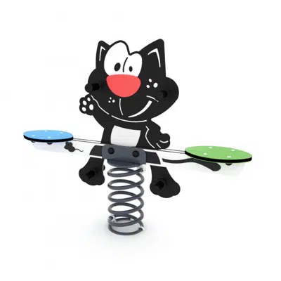 SPRING Seesaw cat图像