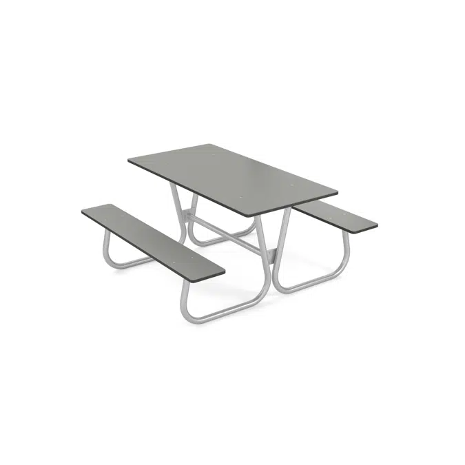 Rörvik picknickbord kompaktlaminat 140x70 H70 cm