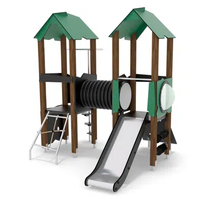 Image for WOODEN Activity Tower L