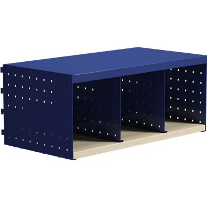 Wille Clothes compartment 60 cm 2-tray
