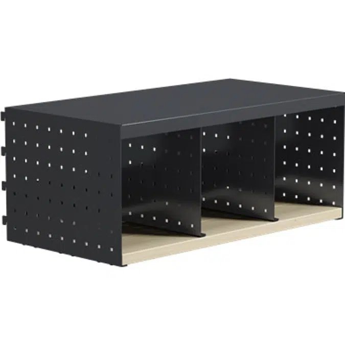 Wille Clothes compartment 60 cm 2-tray
