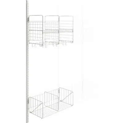 Wille 2-tray wall Add-on section