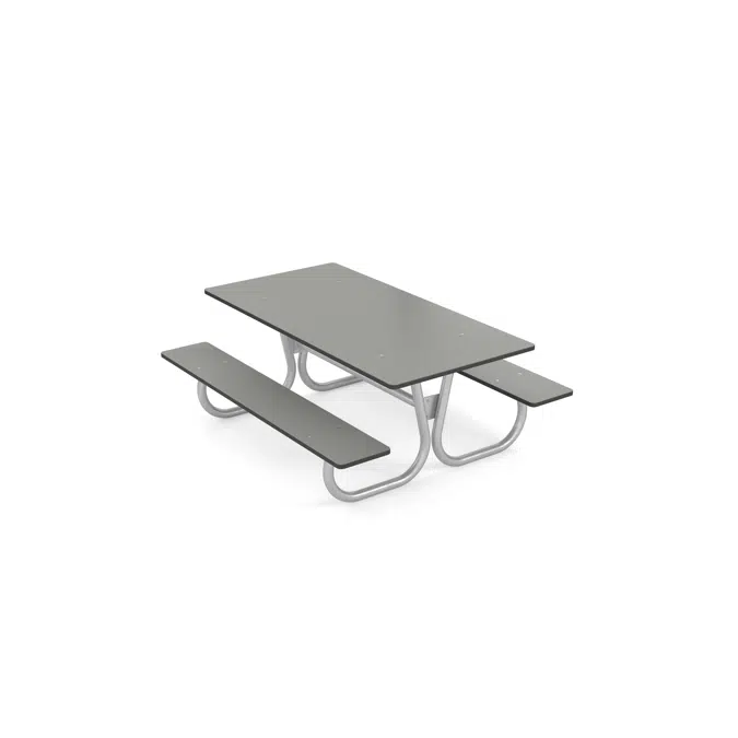 Rörvik picknickbord kompaktlaminat 140x70 H53 cm