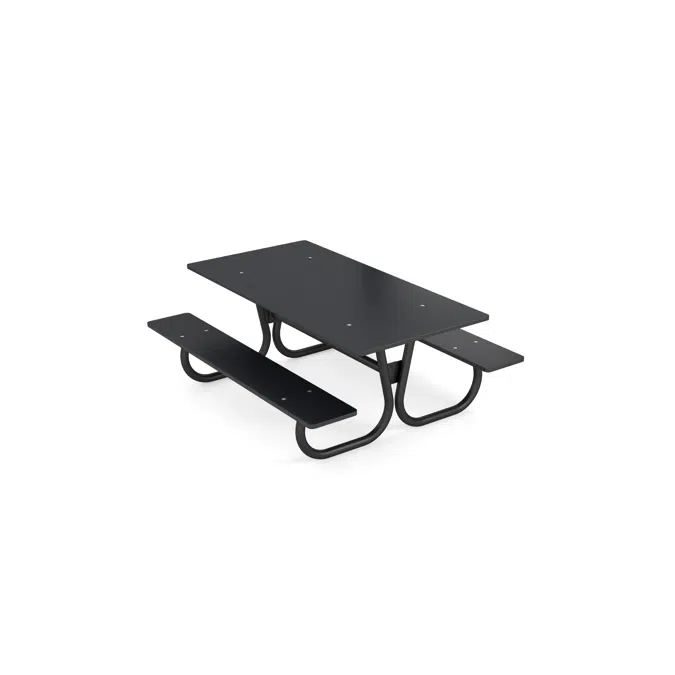 Rörvik picknickbord kompaktlaminat 140x70 H53 cm