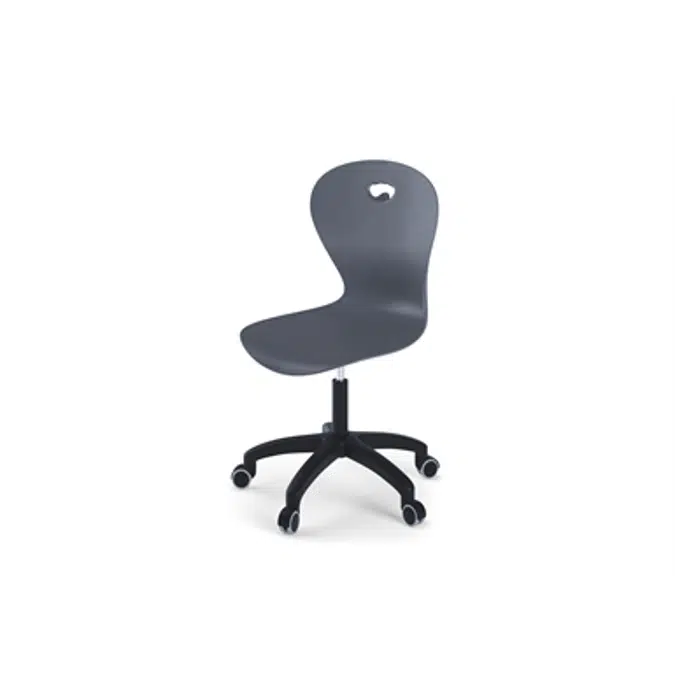 Chair Karoline gas large sh 38-50 cm with wheels