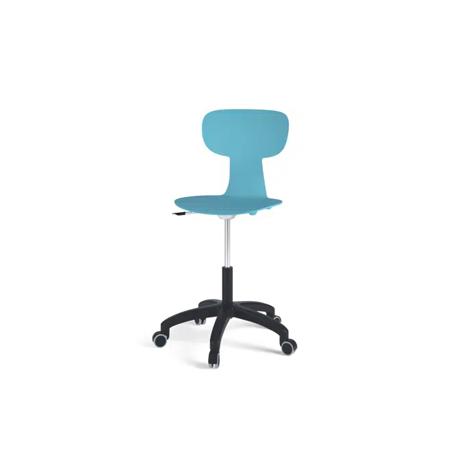 Stol Take gas medium sh 50-70 cm med hjul