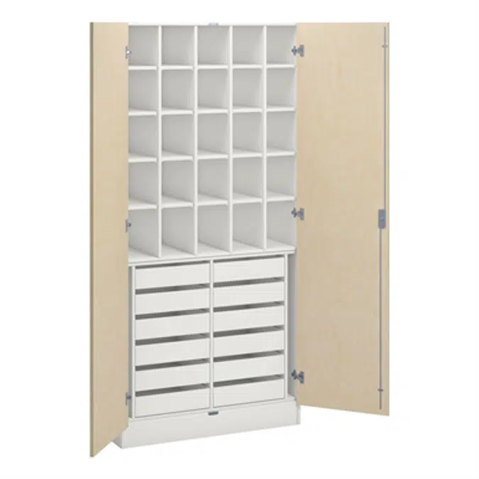 Norden haberdashery cabinet B100xD47xH210 white