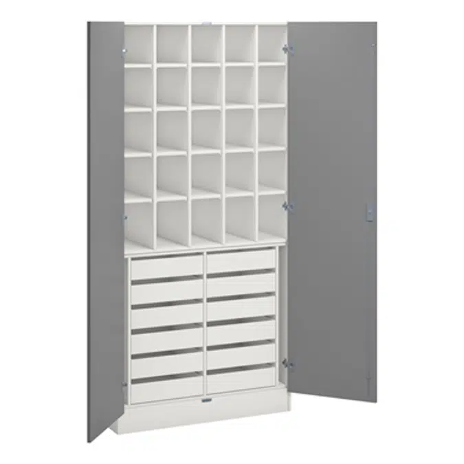 Norden haberdashery cabinet B100xD47xH210 white