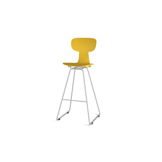 Barstol Take medium sh 68 cm silverstativ