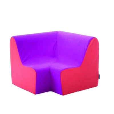 Image for Cilla barnsoffa hörna Rosa