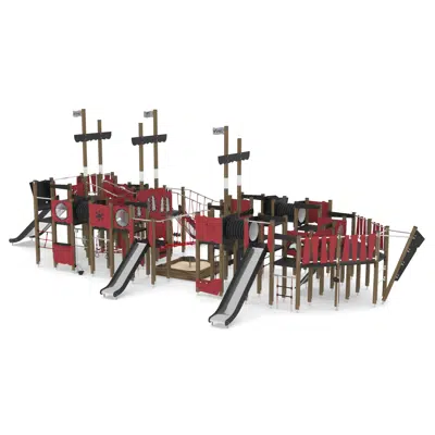 Image for WOODEN Pirate Multiplay Large