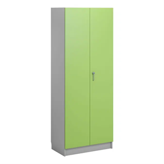 Norden material cabinet 5 shelves B80xD47xH210 grey