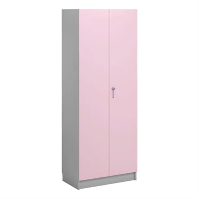 Norden material cabinet 5 shelves B80xD47xH210 grey