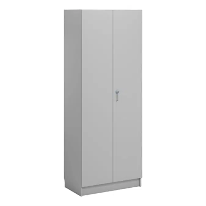 Norden material cabinet 5 shelves B80xD47xH210 grey
