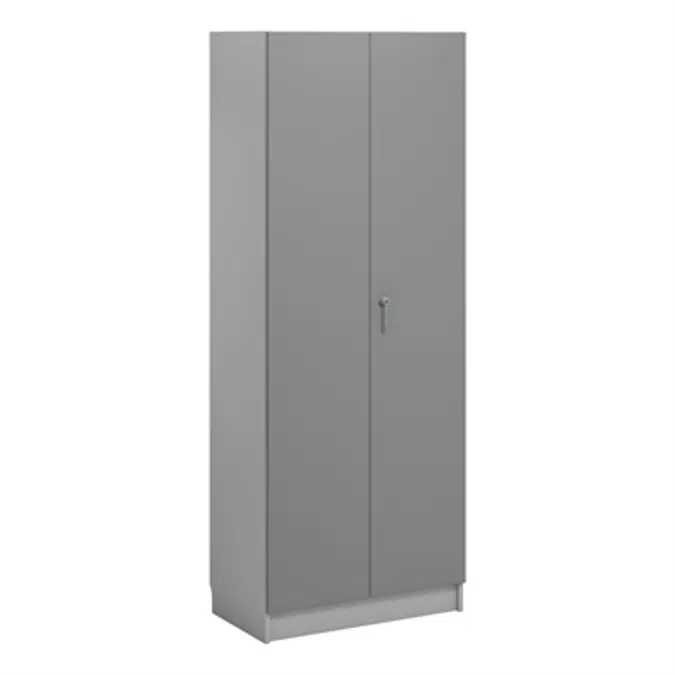 Norden material cabinet 5 shelves B80xD47xH210 grey
