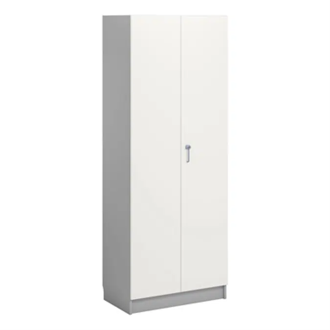 Norden material cabinet 5 shelves B80xD47xH210 grey