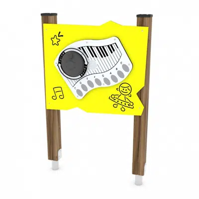 kuva kohteelle SOLO Interactive Play Panel Keyboard