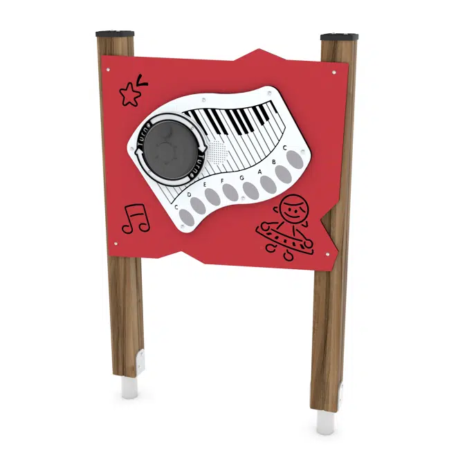 SOLO Interactive Play Panel Keyboard