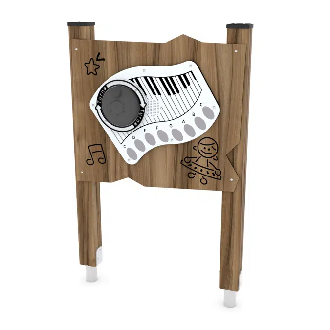 SOLO Interactive Play Panel Keyboard