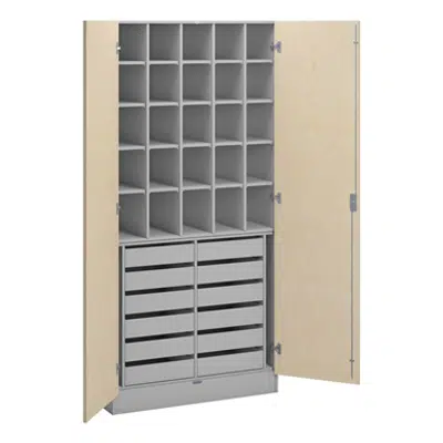 Norden haberdashery cabinet B100xD47xH210 grey