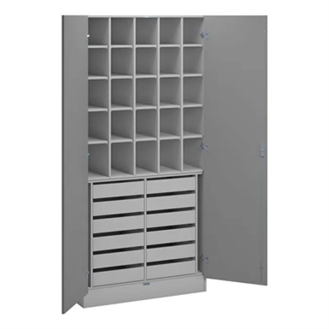 Norden haberdashery cabinet B100xD47xH210 grey