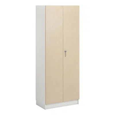 Norden material cabinet 5 shelves B80xD47xH210 white