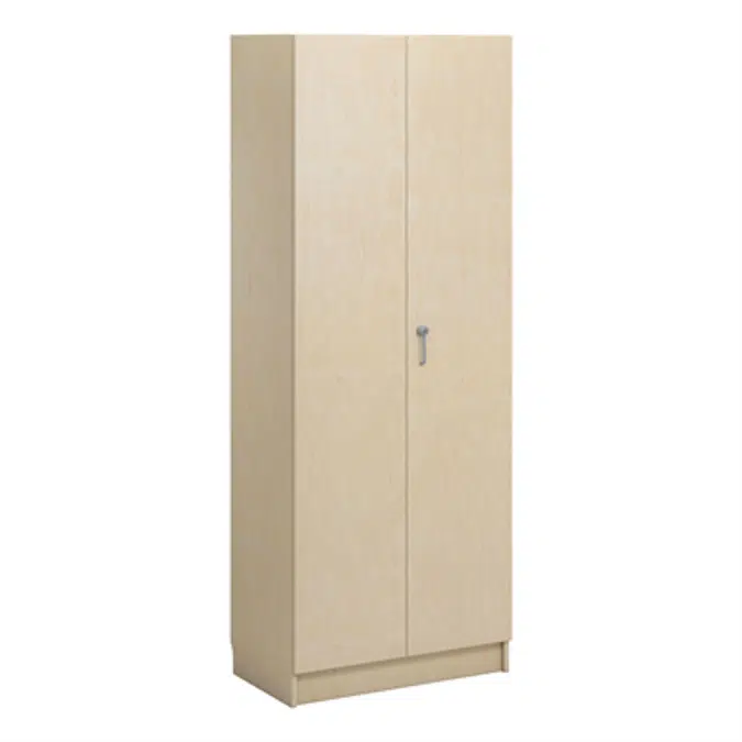 Norden material cabinet 5 shelves B80xD47xH210 birch
