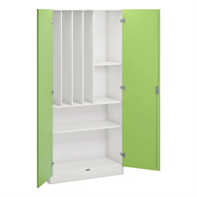 Norden music cabinet B100xD47xH210 white