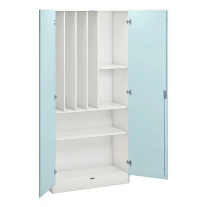 Norden music cabinet B100xD47xH210 white