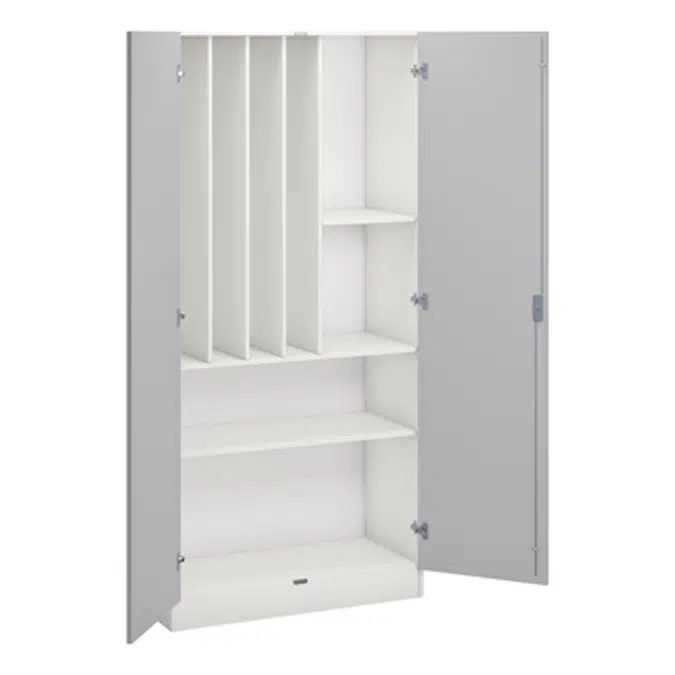 Norden music cabinet B100xD47xH210 white