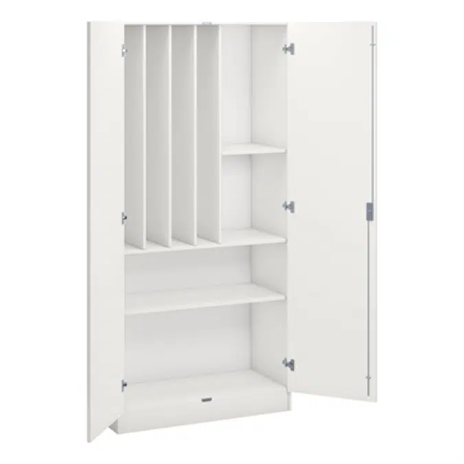 Norden music cabinet B100xD47xH210 white