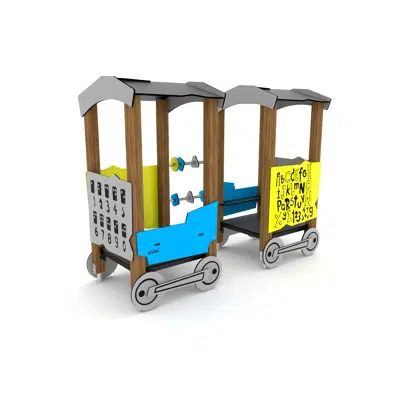 изображение для WOODEN Train carriage