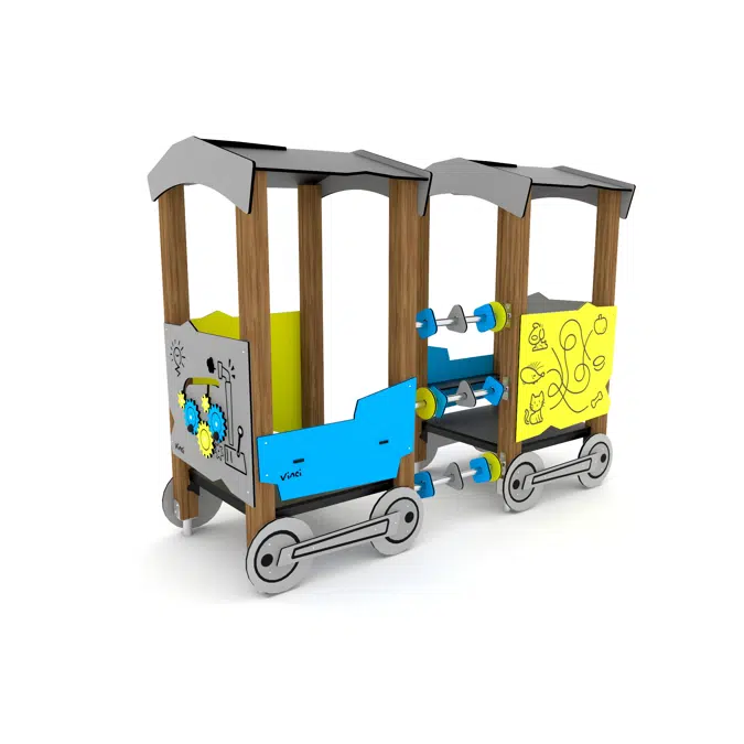 WOODEN Train carriage
