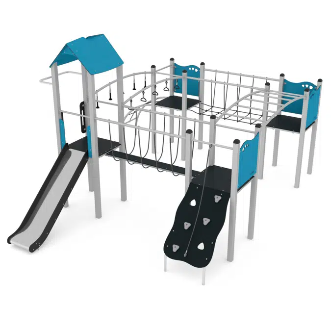 STEEL multiplay unit M, slide, hot-dip galvanized