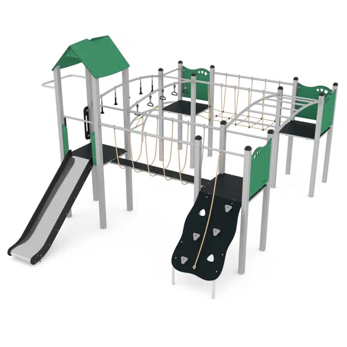 STEEL multiplay unit M, slide, hot-dip galvanized